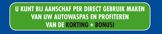 McWash bonus korting